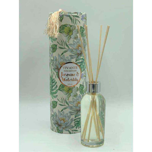 Jasmine And Waterlily - Copper Collection Reed Diffuser - 145Ml | Pastel Pines