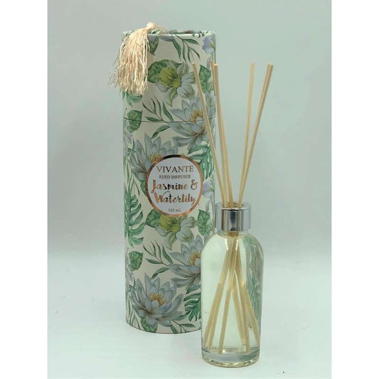 Jasmine And Waterlily - Copper Collection Reed Diffuser - 145Ml | Pastel Pines