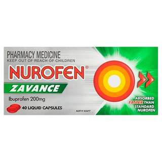 Nurofen Zavance 40 Liquid Capsules