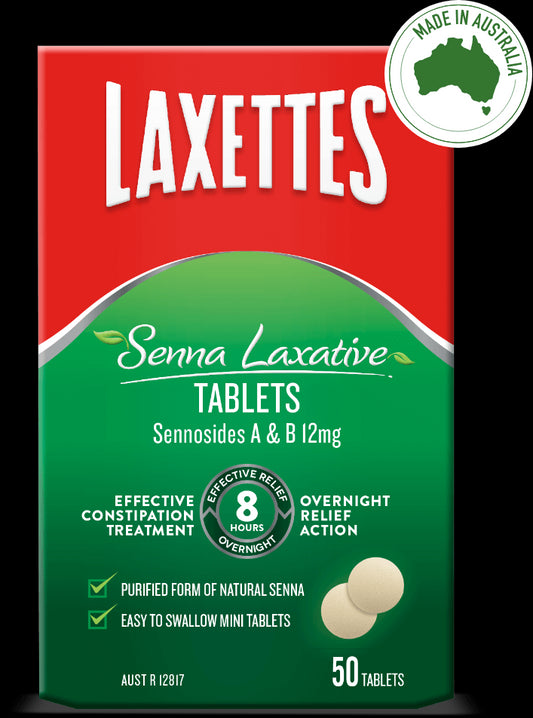 Laxettes Senna Laxative Tablets 50