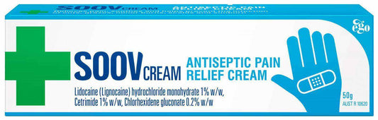 Soov Cream Antiseptic Pain Relief Cream 50g