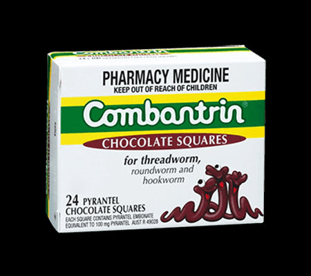 Combantrin Chocolate Squares 24 Pack