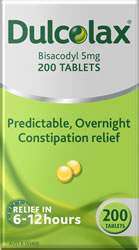 Dulcolax 5Mg 200 Tablets