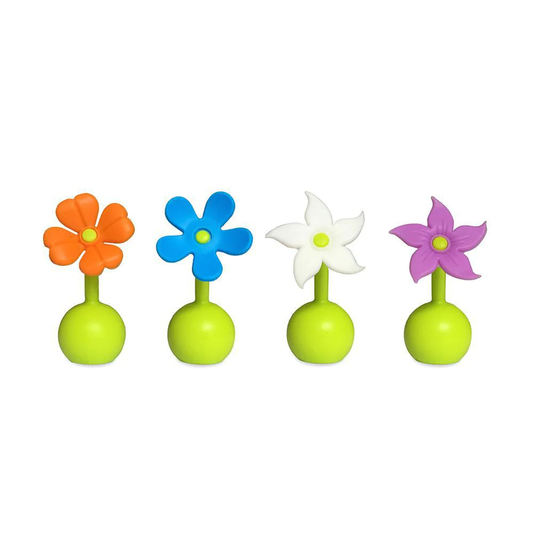 Haakaa Silicone Breast Pump Flower Stopper PURPLE