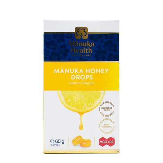 Manuka Honey Drops Lemon Flavour 15 pack