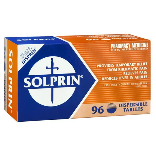 Solprin 300mg Soluble 96 Tablets