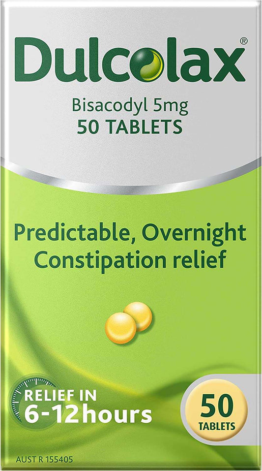Dulcolax 5mg 50 Tablets