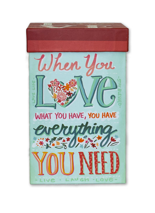 Travel Cup When You Love Boxed