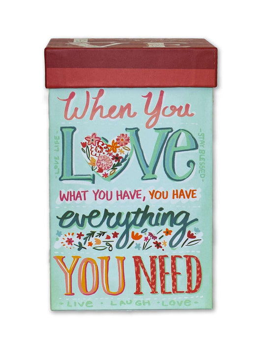Travel Cup When You Love Boxed