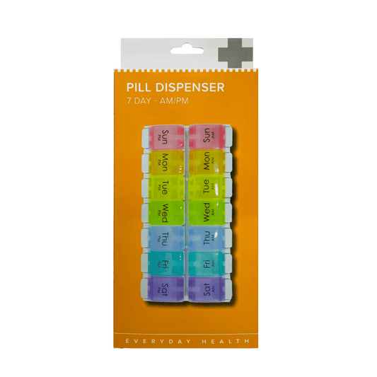 BeMed Pill Dispenser 7 Day AM/PM