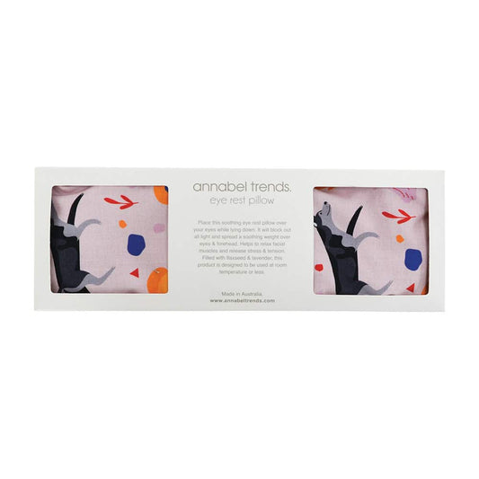Eye Rest Pillow – Retro Dog Pink