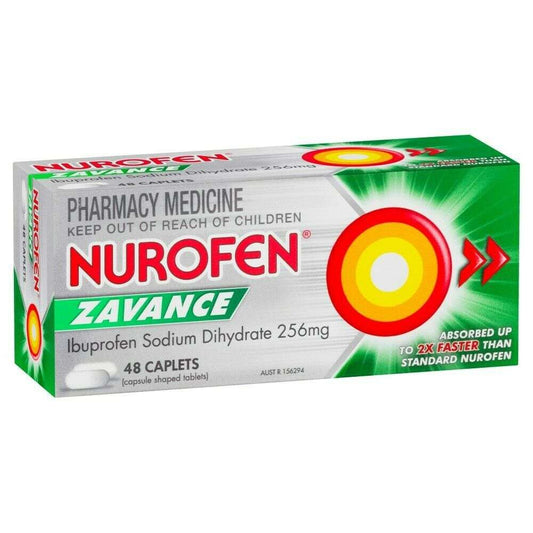 Nurofen Zavance Caplets 48