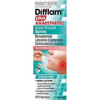 Difflam Plus Sore Throat Spray Watermelon 30ml