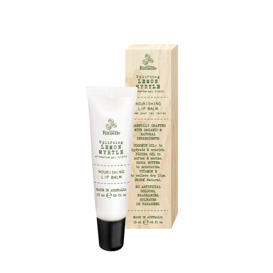Flourish Organics Lip Balm - Lemon Myrtle Blend