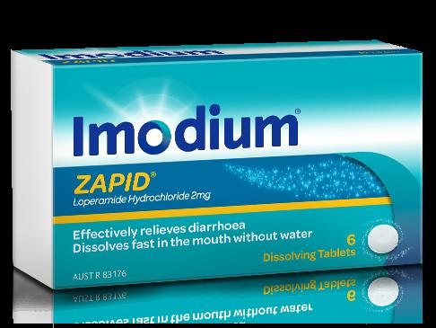 Imodium Zapid 12 Tablets