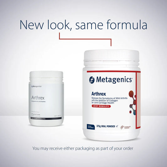 Metagenics Arthrex Chocolate Flavour 375 g Oral Powder