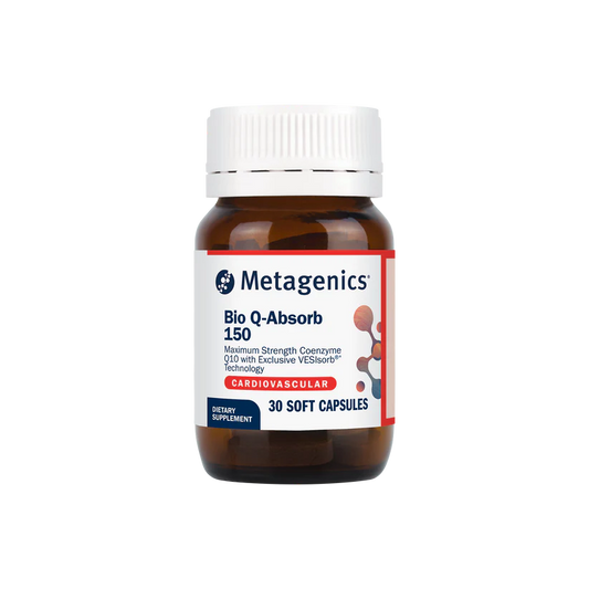 Metagenics Bio Q-Absorb 150 30/60 Soft Gel Capsules