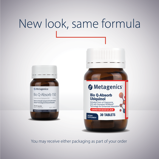 Metagenics Bio Q-Absorb Ubiquinol 30 Capsules