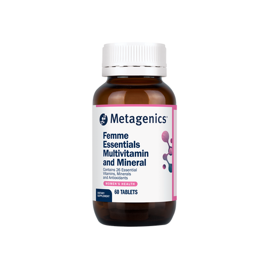Metagenics Femme Essentials Multivitamin & Mineral 60/120 Tablets