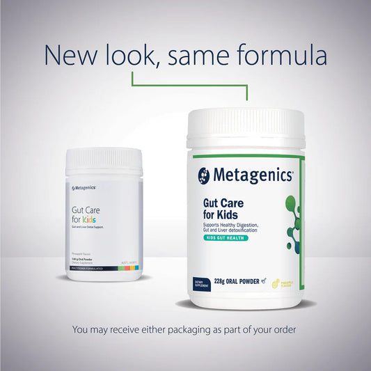 Metagenics Gut Care for Kids Powder Pineapple Flavour 140 g