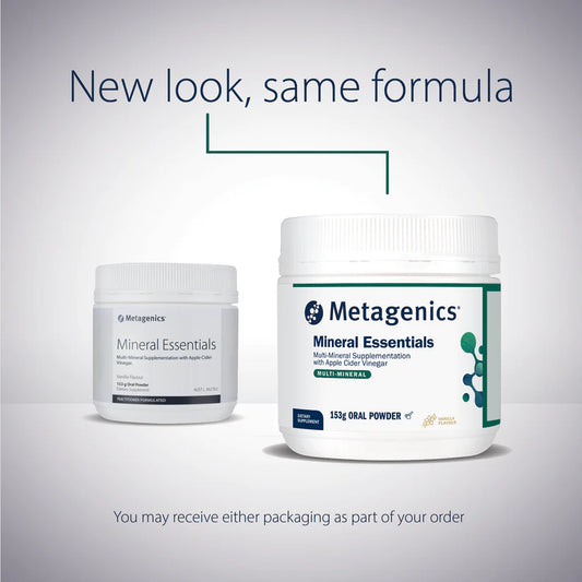 Metagenics Mineral Essentials Powder Vanilla Flavour 153 g