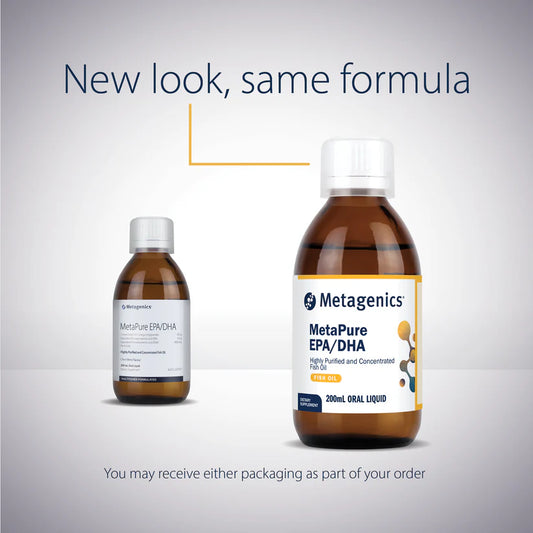 Metagenics Metapure EPA/DHA Citrus Berry Flavour 200mL/500mL Liquid
