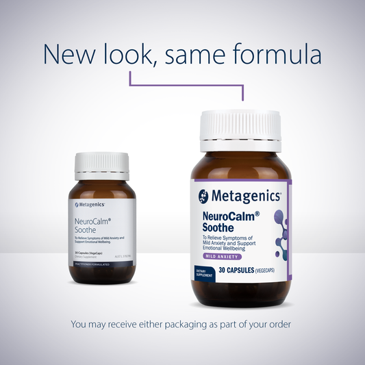 Metagenics Neurocalm Soothe 30 Capsules