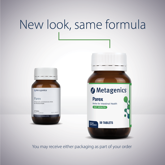 Metagenics Parex 50/100 Tablets