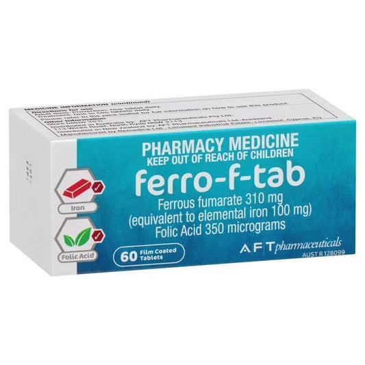 FERRO-F-TAB 60C - **EXPIRY 10/26**
