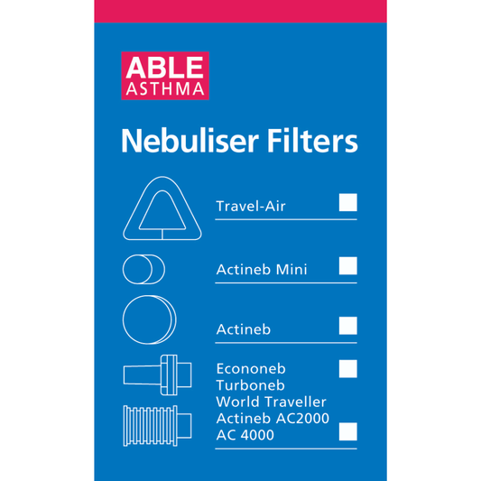 Able Nebuliser Filters