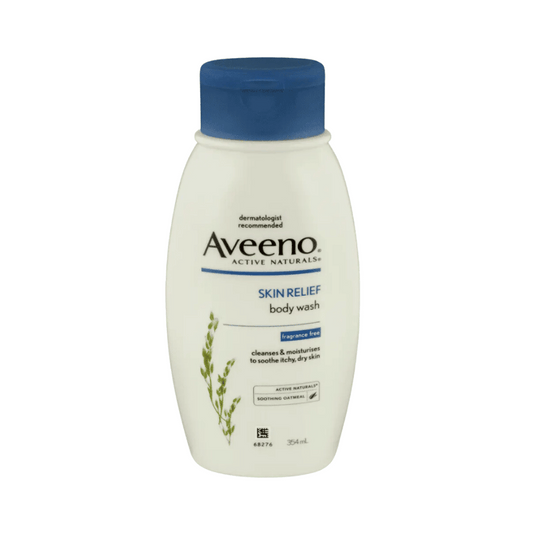Aveeno Skin Relief Body Wash Relieve Itchy + Dry Sensitive Skin 354ml