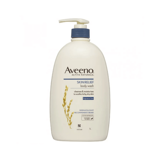 Aveeno Skin Relief Body Wash Relieve Itchy + Dry Sensitive Skin 1L