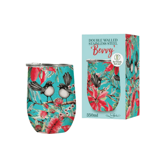 Lisa Pollock Double Walled Stainless Steel 'Bevvy' Cup