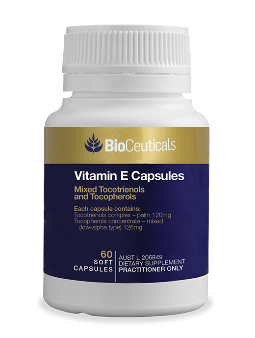 Bioceuticals Vitamin E Capsules 60 Capsules