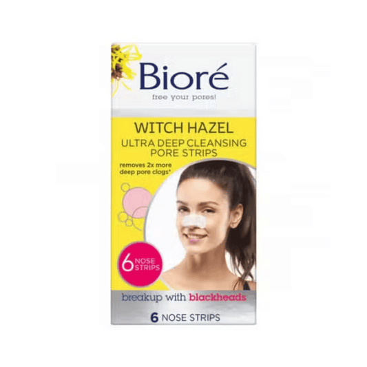 Biore Ultra Deep Cleansing Pore Strips 6 Pack
