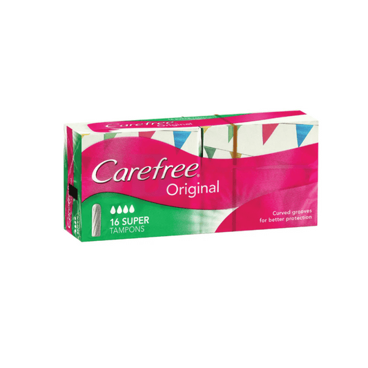 Carefree Original 16 Super Tampons