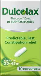 Dulcolax 10 Suppositories