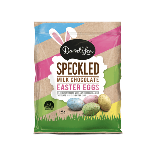 Darrel Lea Speckled Milk Chocolate Easter Eggs 120gm
