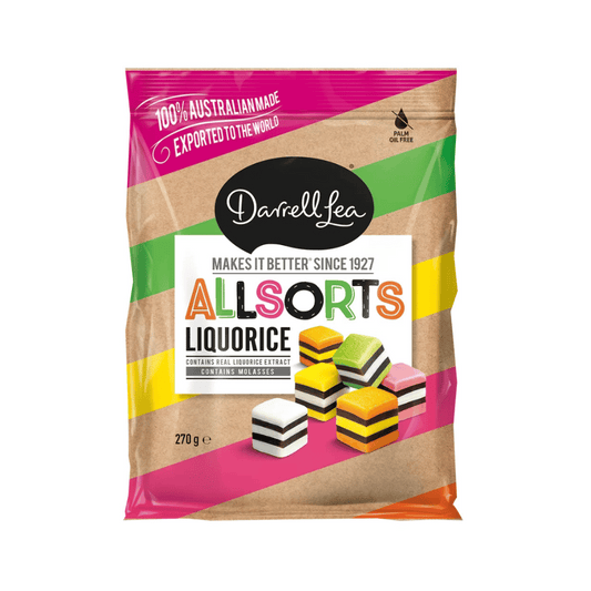 Darrell Lea All Sorts Liquorice 270g