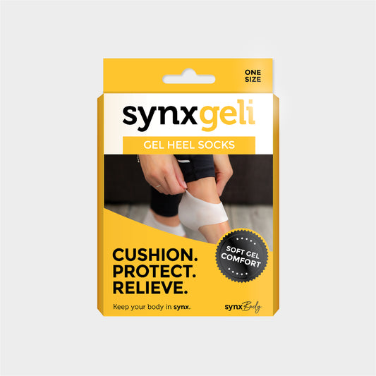 Synxgeli Gel Heel Socks One Size