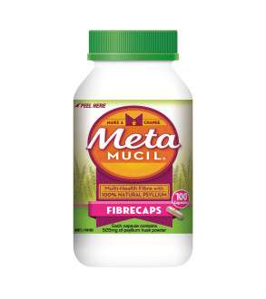 Metamucil Multihealth Fibrecaps 100/160 Capsules