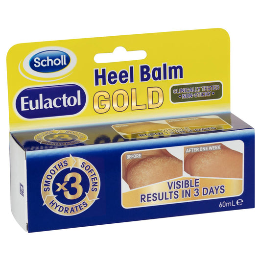 Scholl Eulactol Heel Balm Gold 60ml