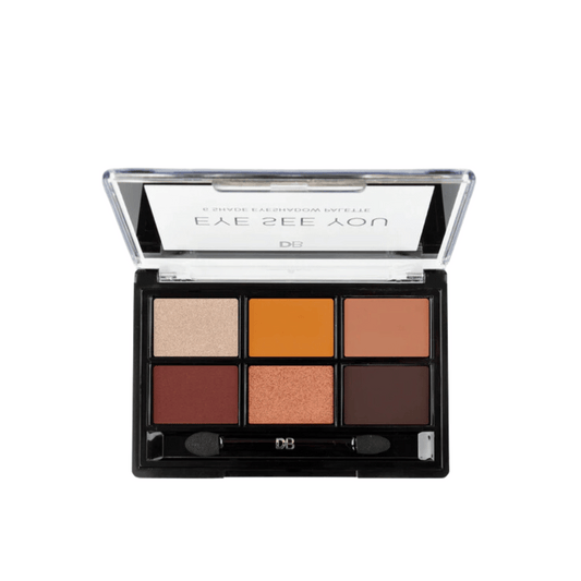 DB Eye See You 6 Shade Eyeshadow Palette Fired Up