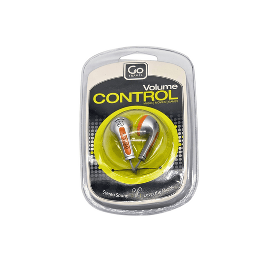 Go Travel Earphones With Volume Control