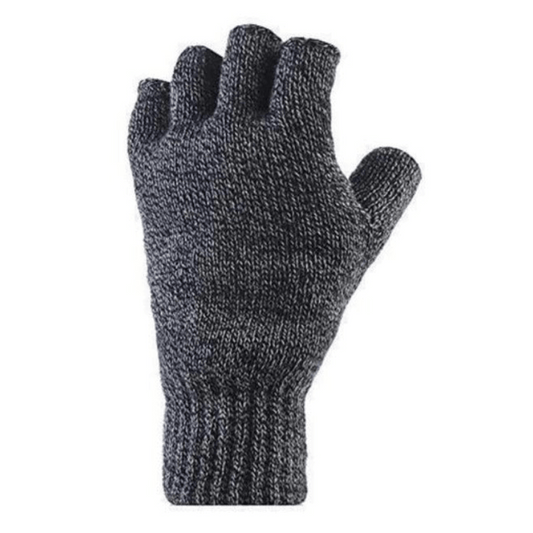 Heat Holders Fingerless Thermal Gloves Mens
