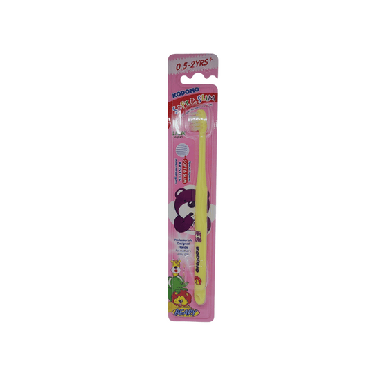 Kodomo Kids Soft & Slim Toothbrush Bear 0.5-2 Years