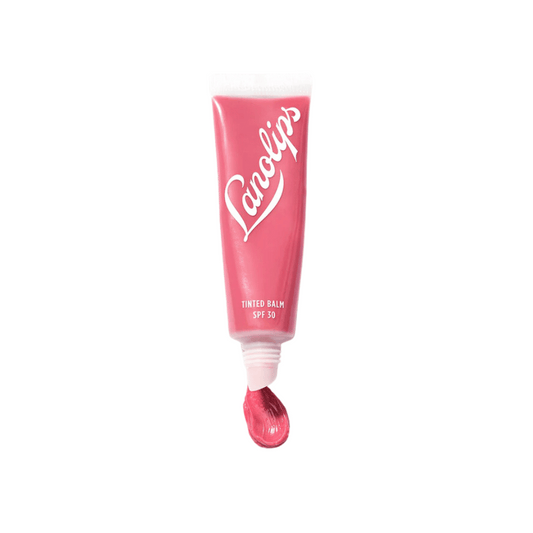 Lanolips Tinted Lanolin Lip Balm Rhubarb