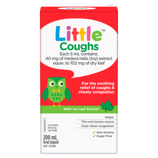 Little Coughs Original 100mL/200mL **EXPIRY 9/26 - 100ML ONLY**