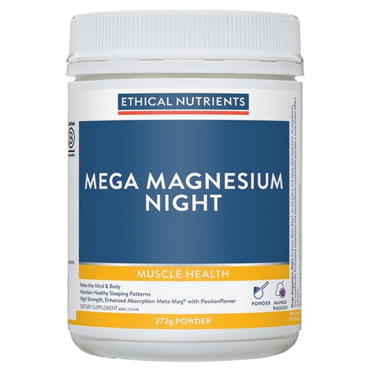 Ethical Nutrients Mega Magnesium Night Powder 272g