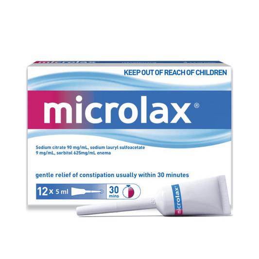 Microlax Enema 5ml Tubes 12Pk